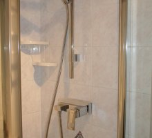 Modern shower fittings, apartplage