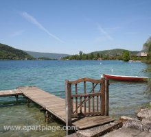 A gate to nowhere, Angon, Lake Annecy