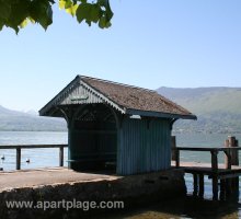 Veyrier boat stop, Lake Annecy