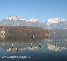 Un bateau de pêche, Saint-Jorioz, Lac d'Annecy