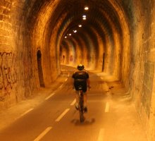 The cycle track, Annecy to Ugine