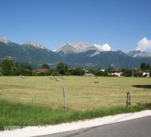 La piste cyclable, Saint-Jorioz