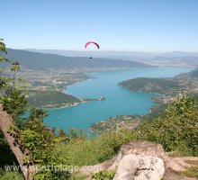 View of Lake Annecy, Col de la Forclaz