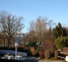 Vue lac depuis le balcon, apartplage, Saint-Jorioz