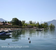 The esplanade at Veyrier