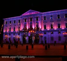 Annecy town hall at Christmas