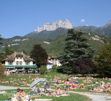 Talloires beach