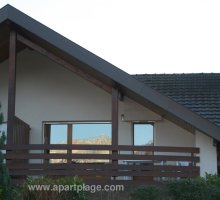 1st floor apartment, apartplage, impressive mountain view from the balcony